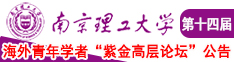 一级黄色操逼南京理工大学第十四届海外青年学者紫金论坛诚邀海内外英才！